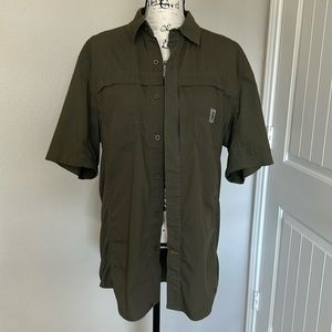 Men’s Carhartt Force Button Down, Relaxed Fit, M